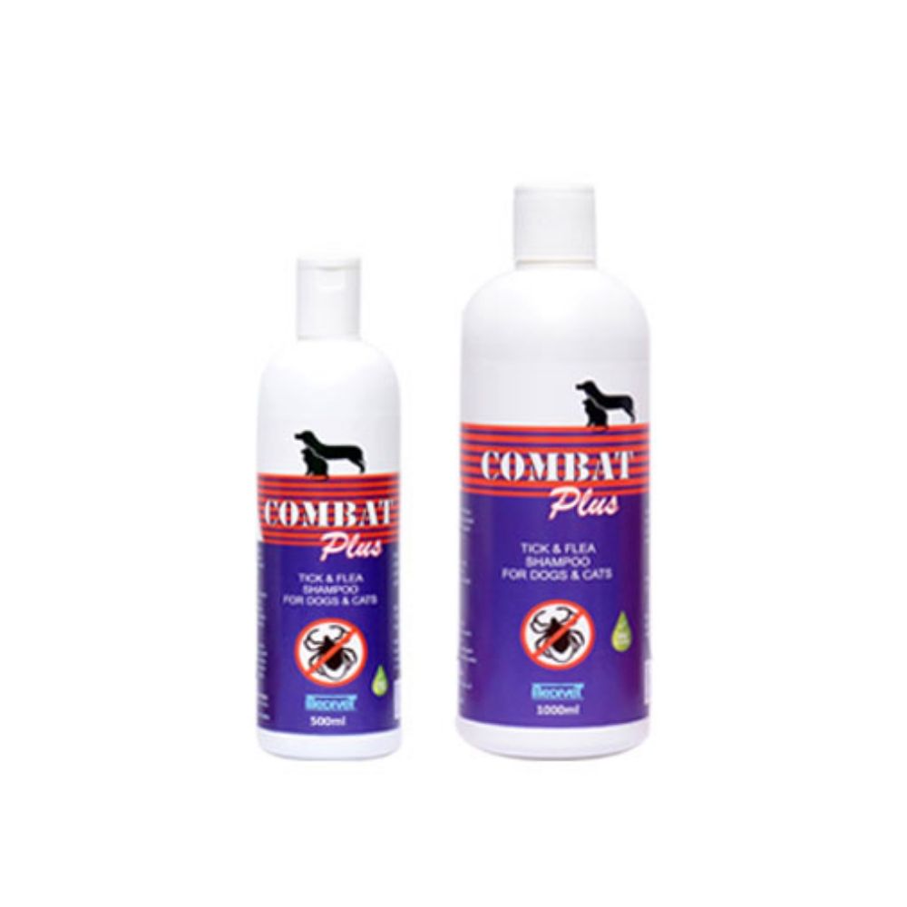 Medivet Combat Plus Ticks And Fleas Killer Shampoo For Dogs And Cats