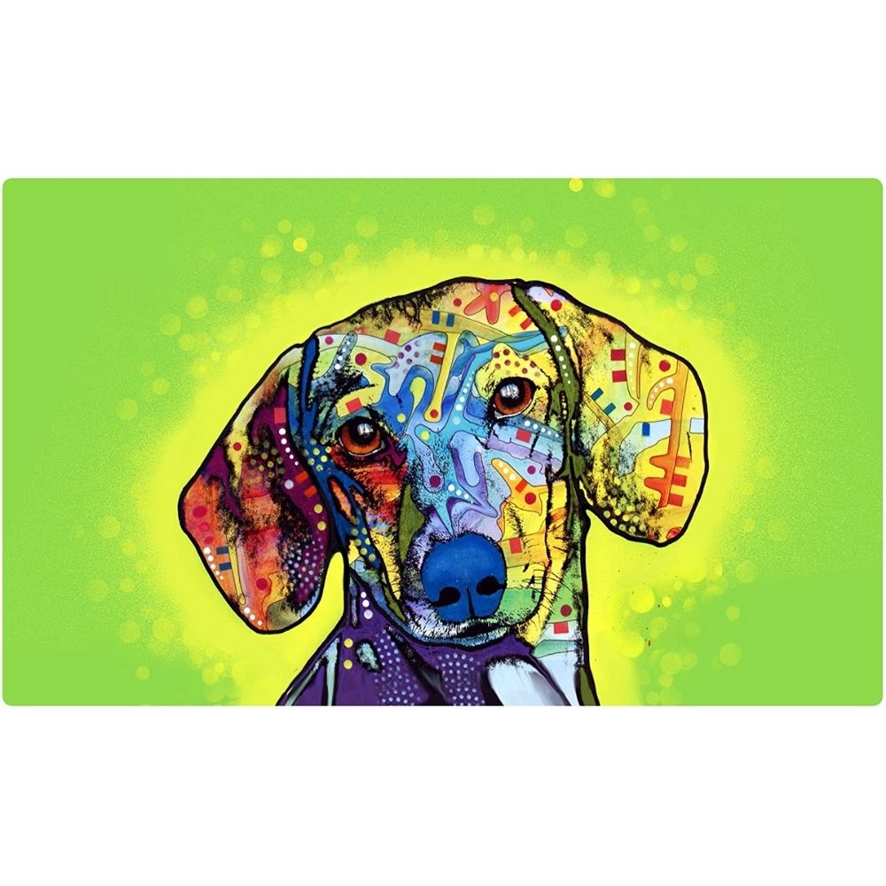 Dachshund Placement Mats For Dogs Small 12x20 inches