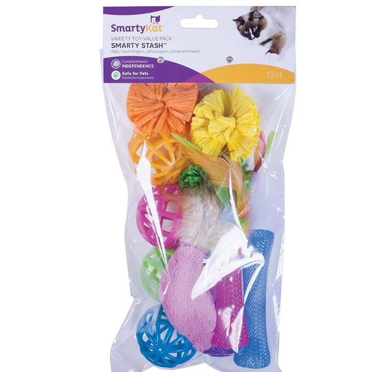 SmartyKat Smarty Stash Cat Toys Pack of 1