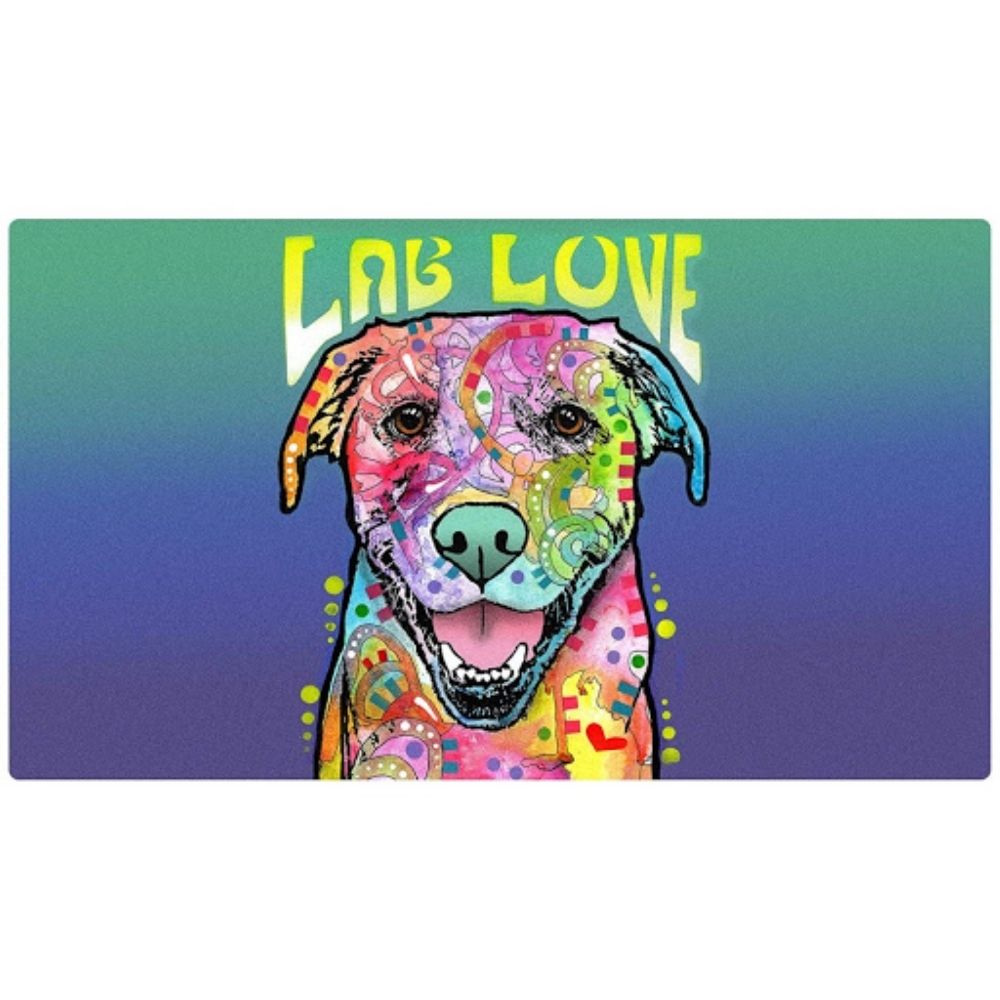 Lab Love Placement Mats For Dogs Large 16x28 inches