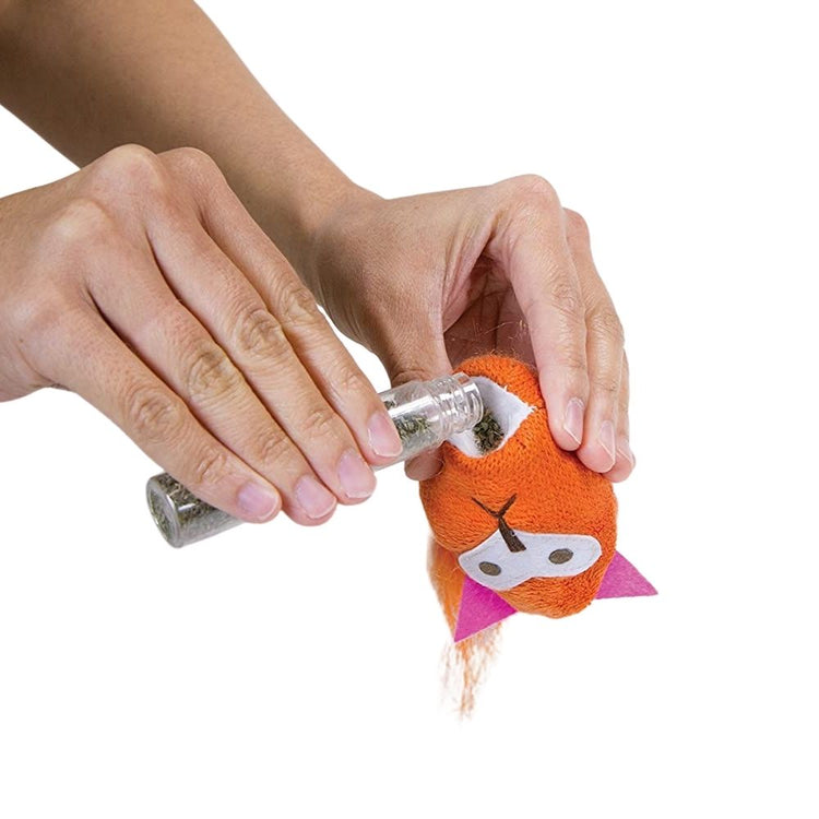 SmartyKat Small Stuff Refillable Catnip Cat Toy
