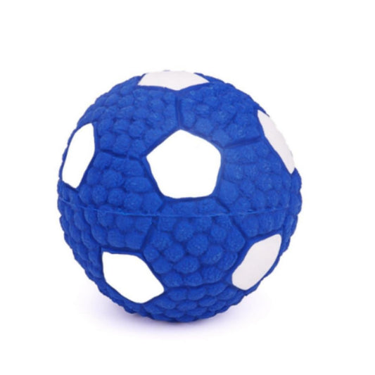 "Mr.Blu Soccer Ball" Fetch Toy For Puppies- Small