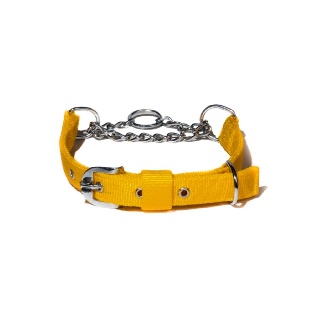 Poochles Nylon Chained Dog Collar