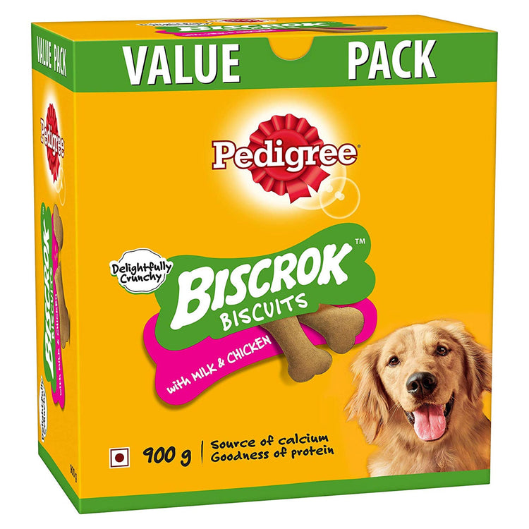 Pedigree Biscrok Milk and Chicken Dog Biscuits