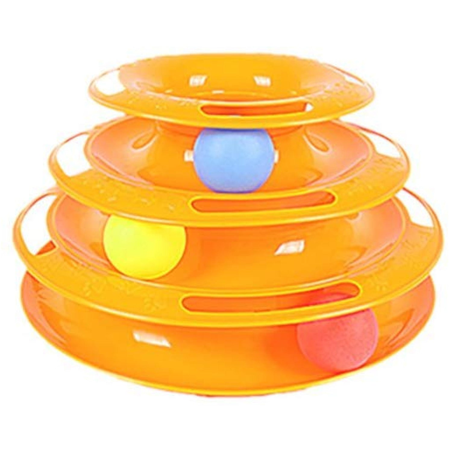 Three Layers Cat Interactive Toy