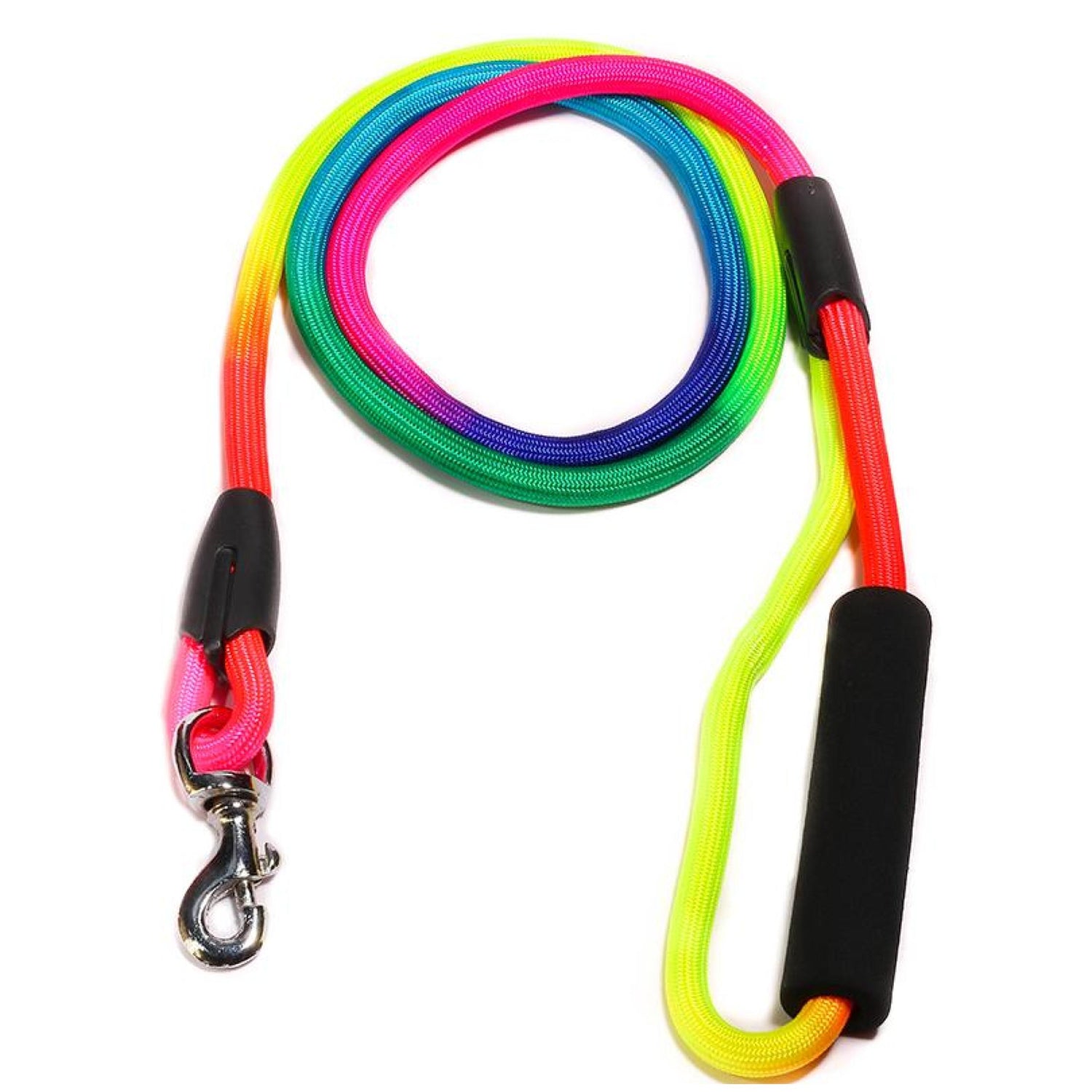 Poochles Vibrant Rainbow Puppy Leash