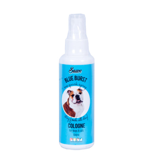 Suave Blue Burst Cologne For Dogs And Cats 100ml