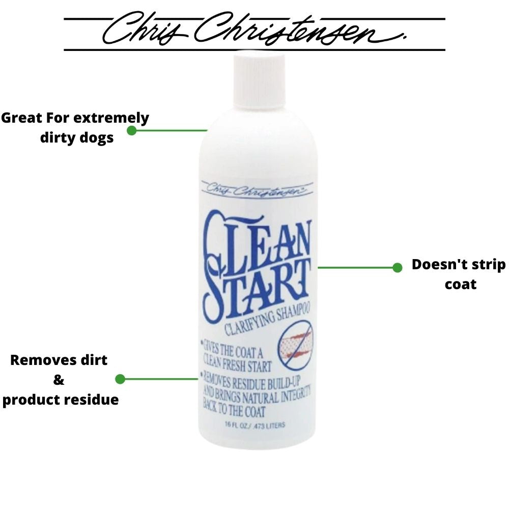 Chris Christensen Clean Start Clarifying Dog Shampoo