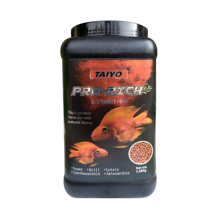 Taiyo Pro Rich Premium Red Parrot Fish Food - 1.2kg