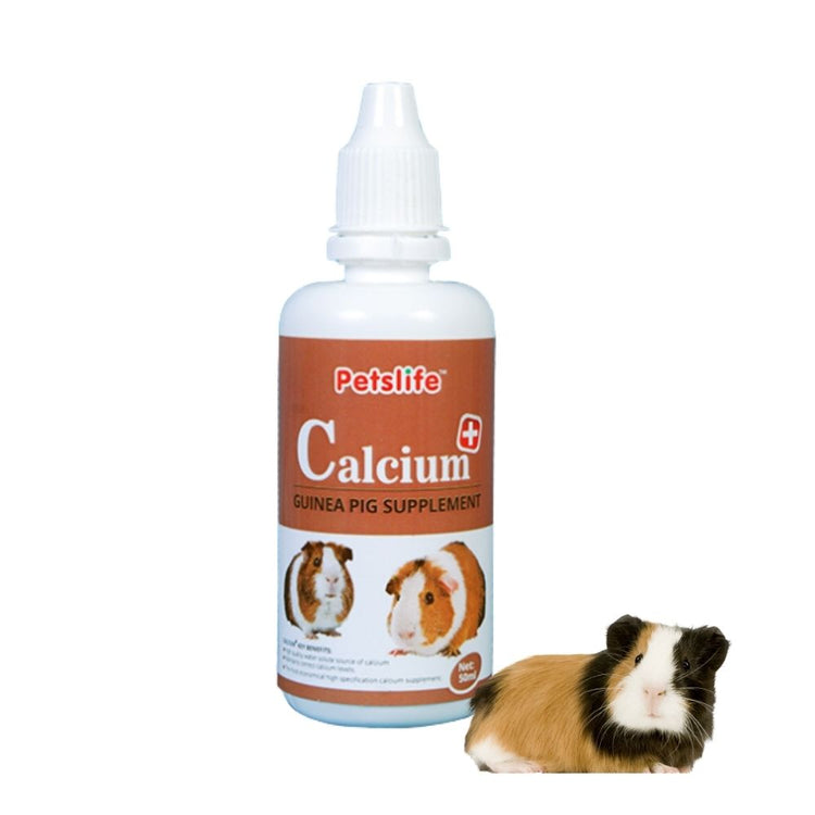 Petslife Calcium Supplement For Guinea Pigs - 100ml