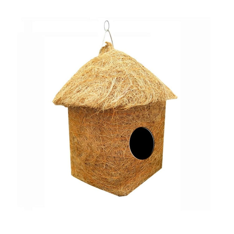 Eco-Friendly "The Oasis" Coir Straw Bird Nest