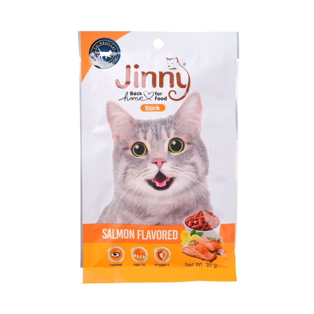 Jinny Salmon Cat Treats Pack Of 2