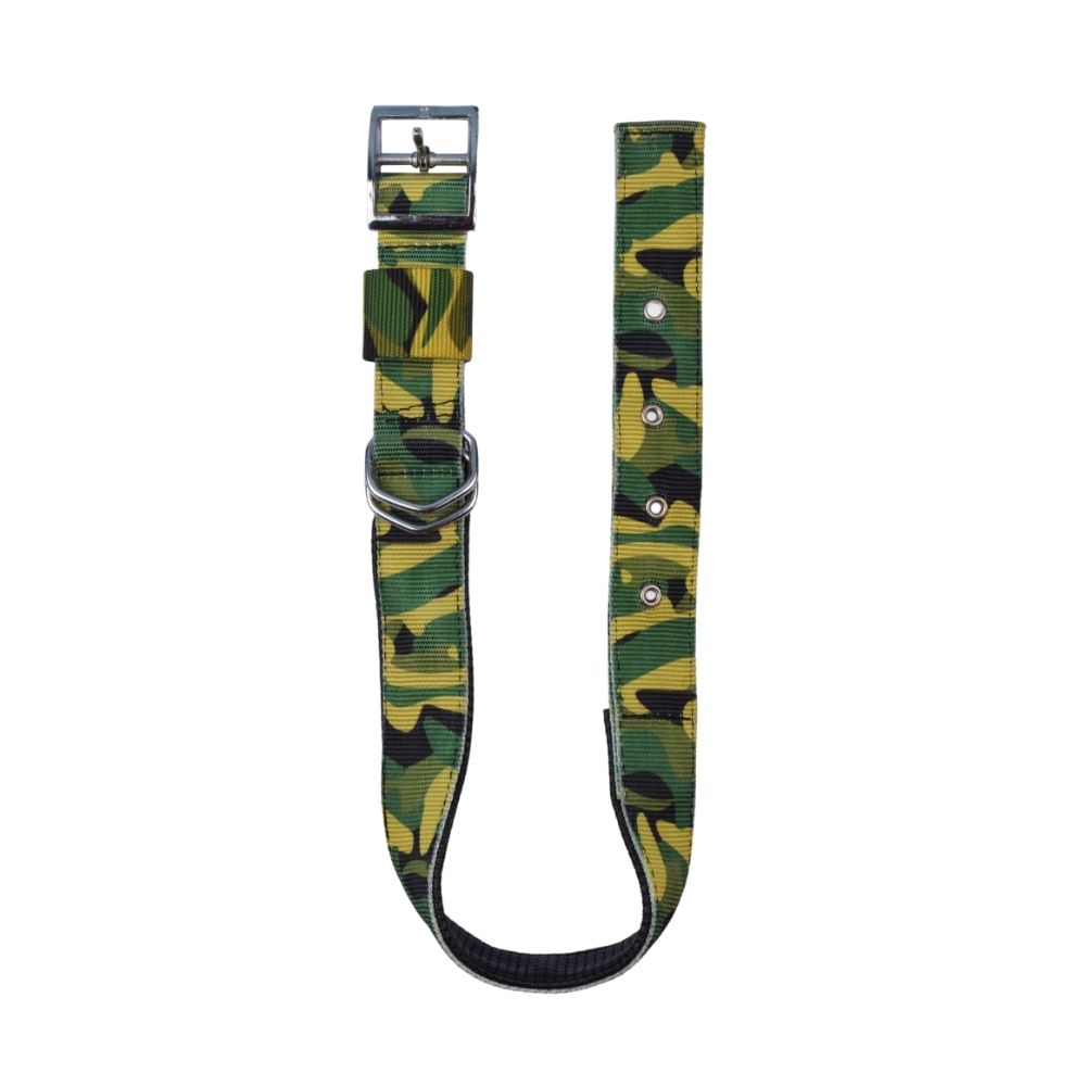 Camouflage Padded Dog Collar & Leash Set