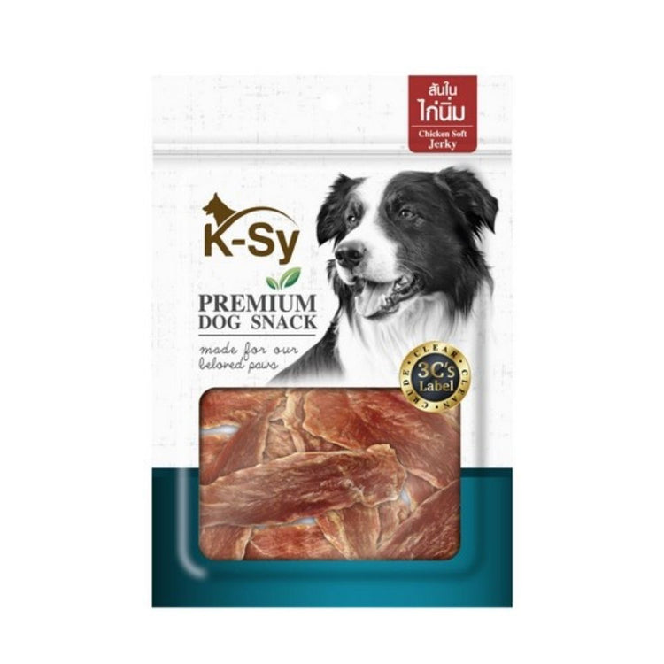 K-Sy Premium Dog Treats - Chicken Soft Jerky