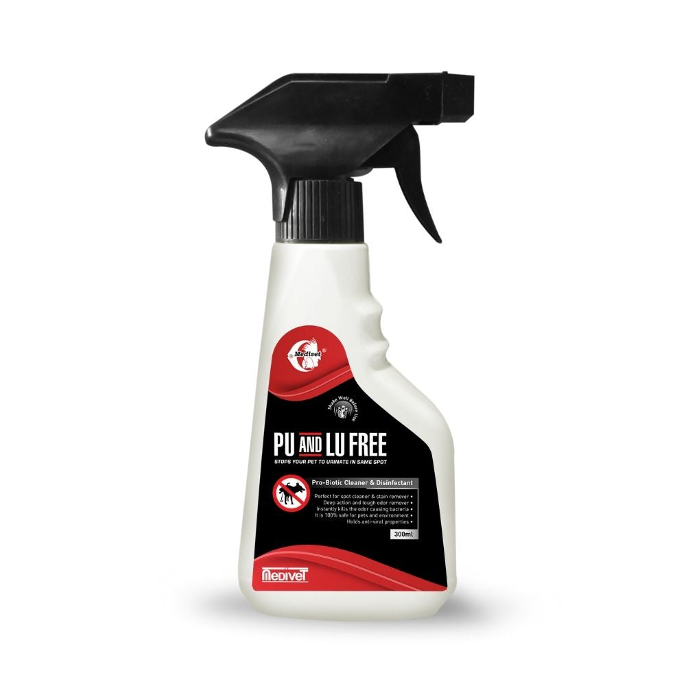 Dog Urine Disinfectant Stain & Odour Remover For Pets - 300ml