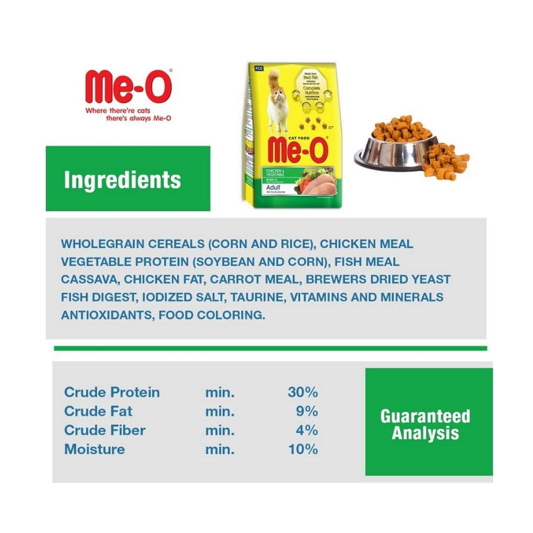 MeO Chicken and Vegetable Cat Food