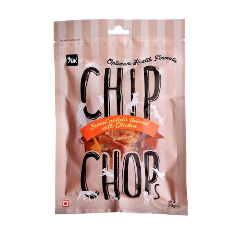 Chip Chops Sweet Potato Chicken Dog Treats*2Nos
