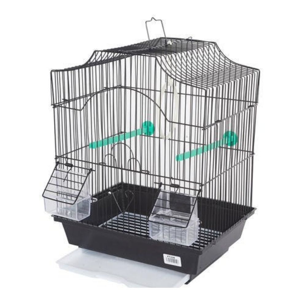 Rust Free Bird Cage For Budgies - Black