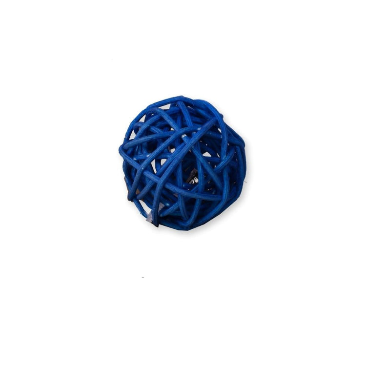 Poochles String Ball With Feathers Cat Toy For All Cats