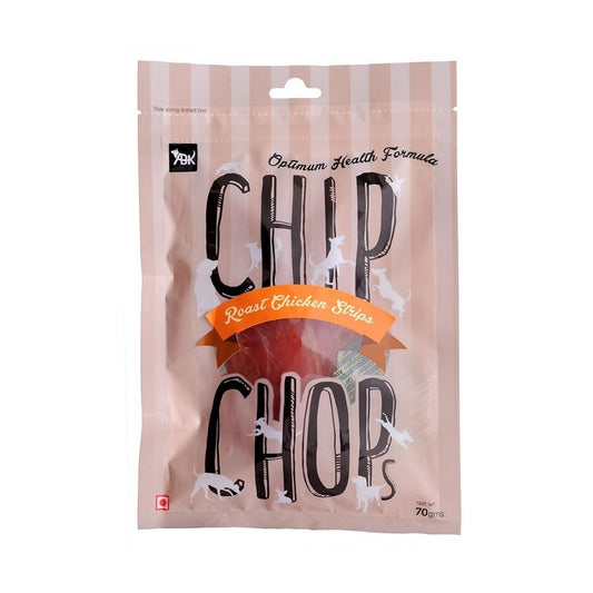 Chip Chops Roast Chicken Strips Dog Chew Treats x2Nos