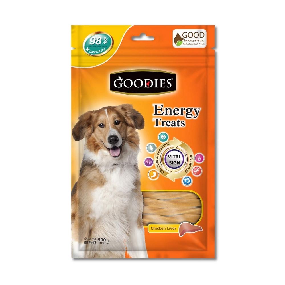 Goodies Liver Stick Twisted Energy Dog Treat 500gm