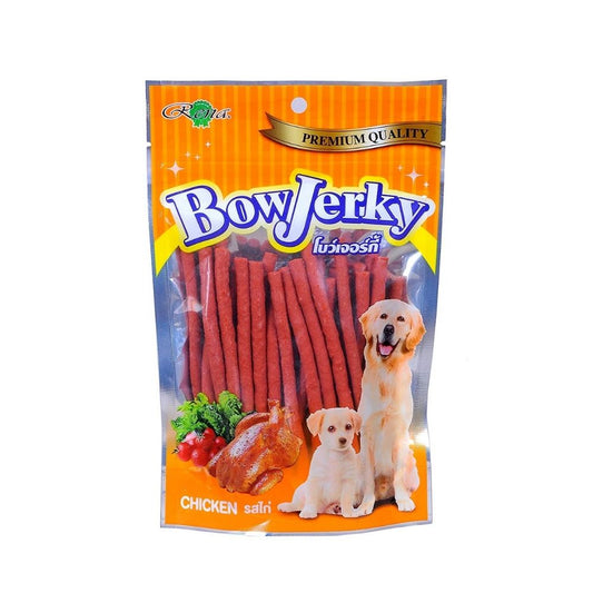 BowJerky Chicken Sticks Dog Treats - 200 gm