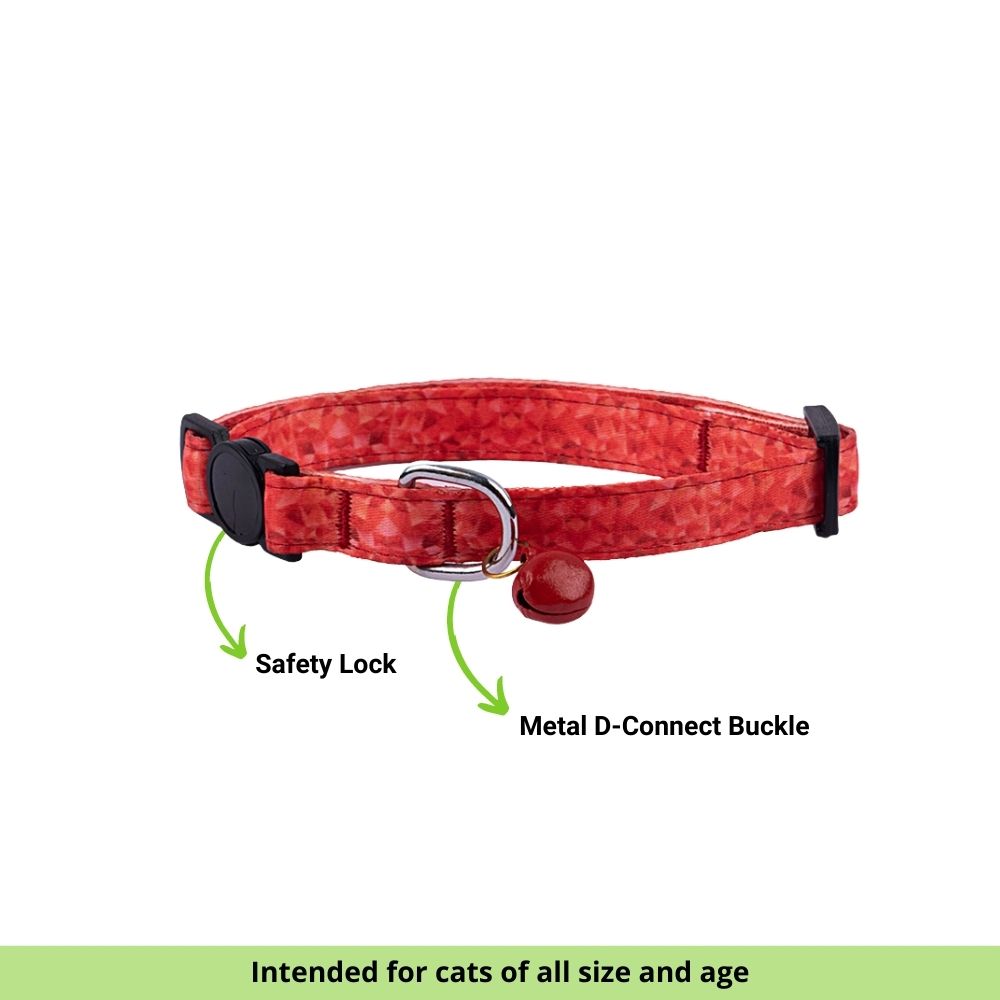 "Peppy Orange" Cat Collar