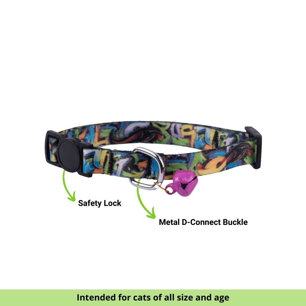 "Tropical Waves" Cat Collar