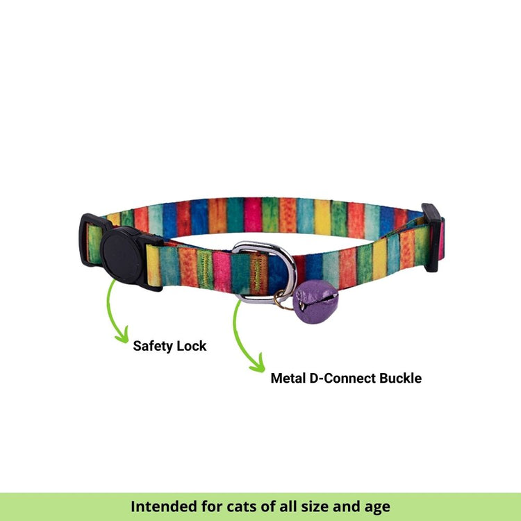 "Merry Stripes" Cat Collar