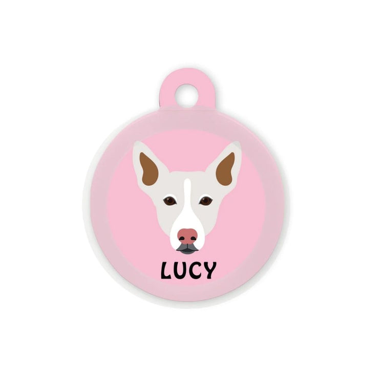 Taggie  Customized Dog Tag For Indies - Indie White