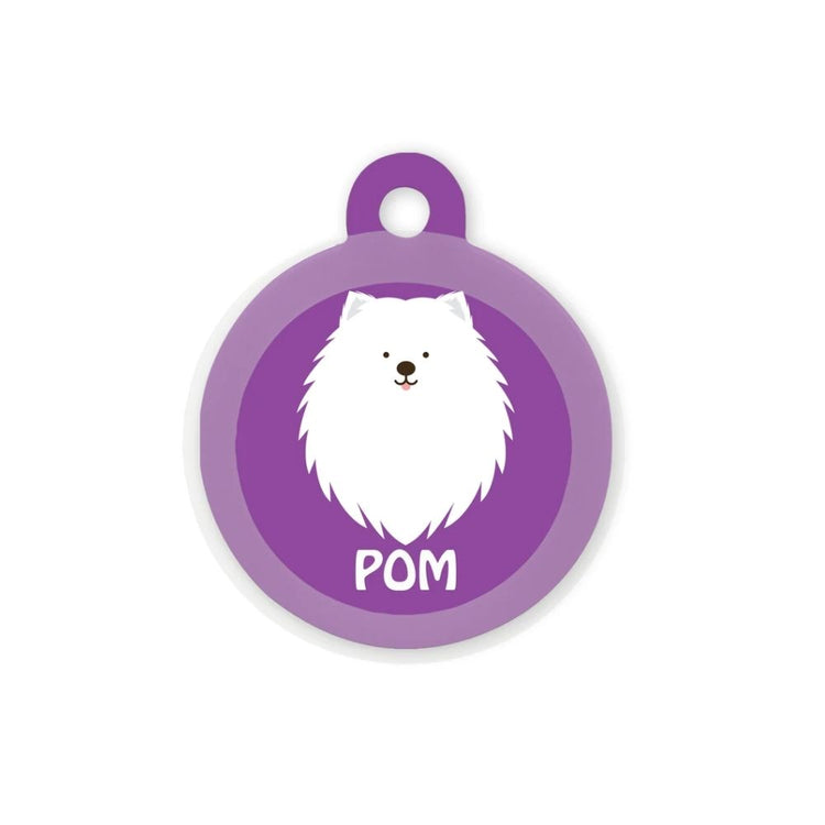 Taggie  Customized Dog Tag For Breeds- Spitz