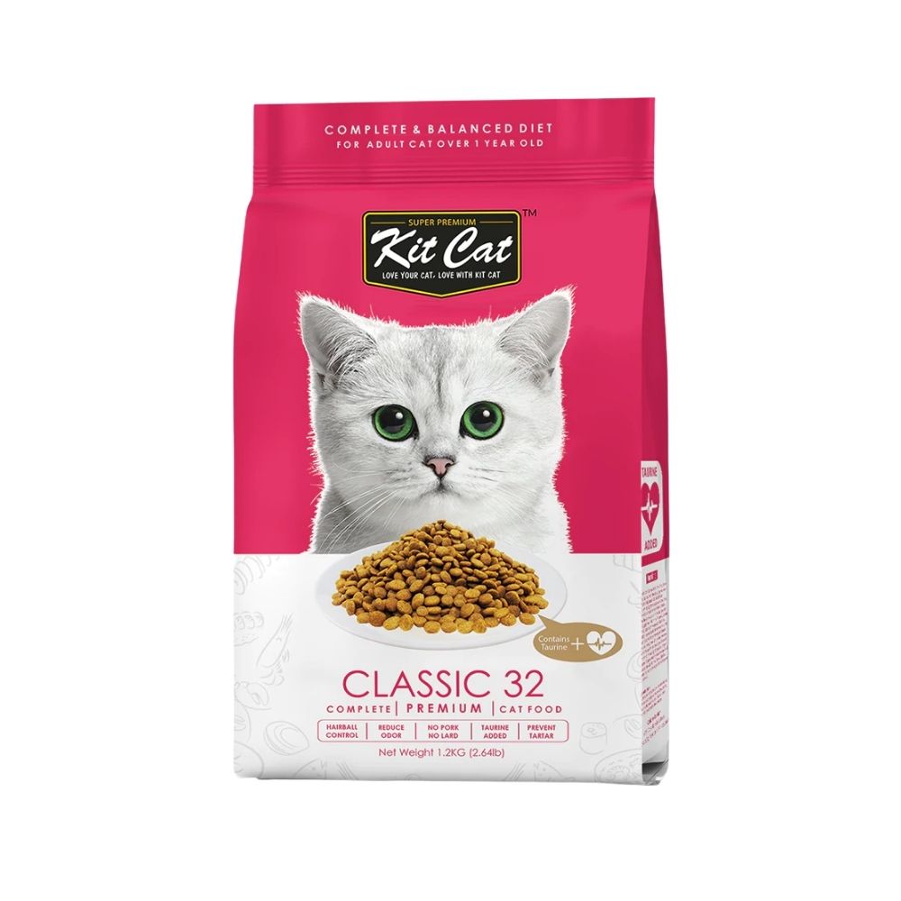 Kit Cat Classic Chicken Premium Adult Dry Cat Food