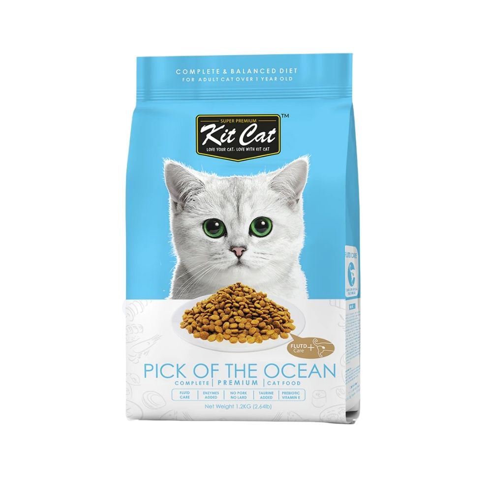 Kit Cat Ocean Fish Premium Adult Dry Cat Food