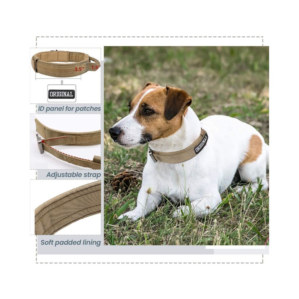 Whoof Whoof Tactical Collar For All Dogs