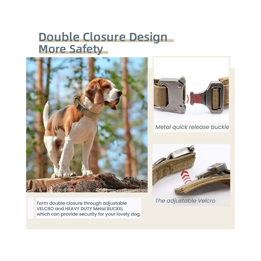 Whoof Whoof Tactical Collar For All Dogs