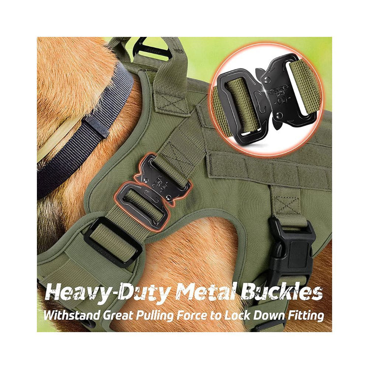 Whoof Whoof Tactical Harness For All Dogs