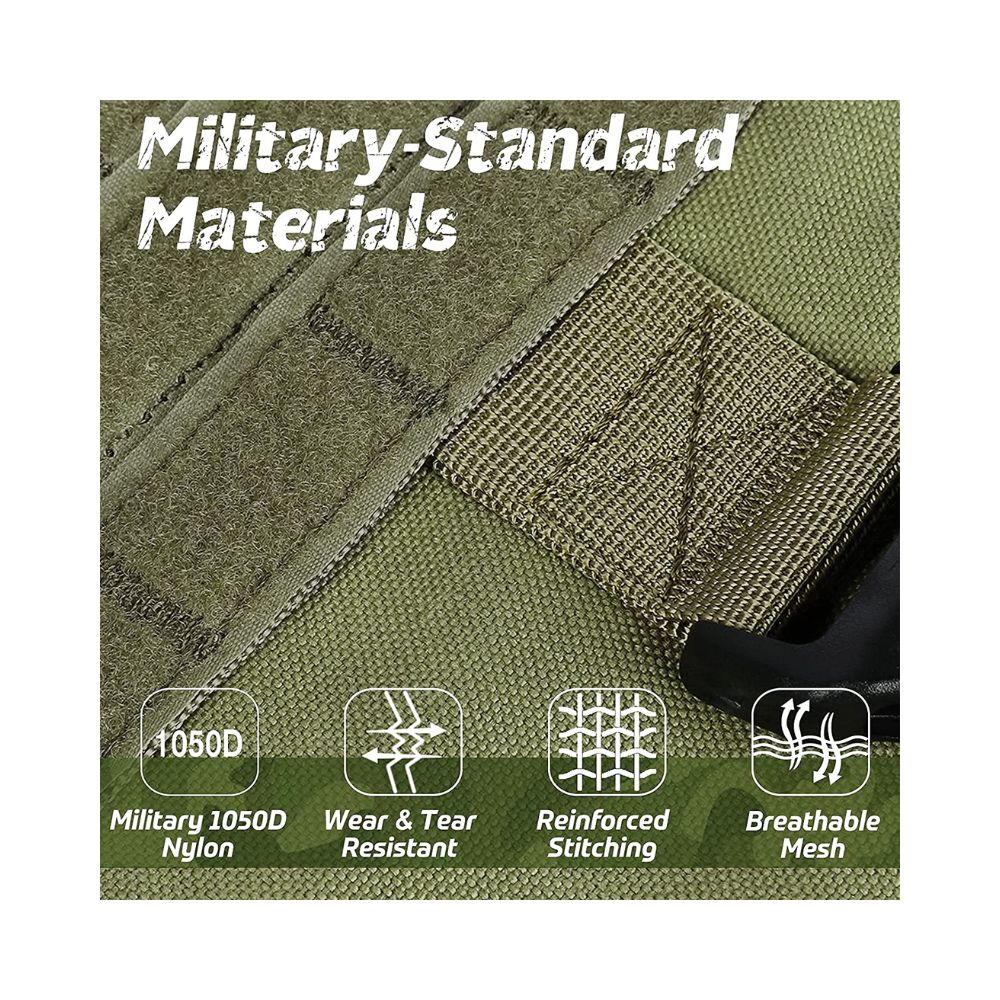 Whoof Whoof Tactical Harness For All Dogs