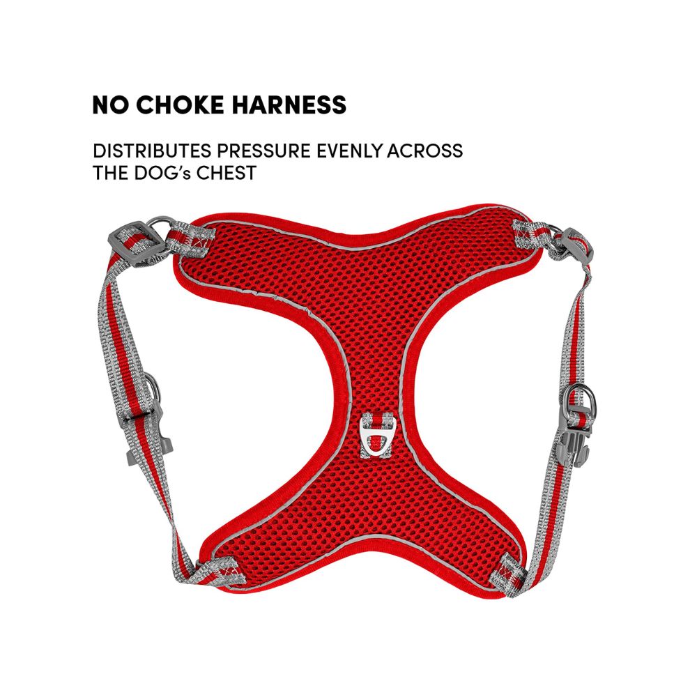 Whoof Whoof Mesh Padded Harness For All Dogs