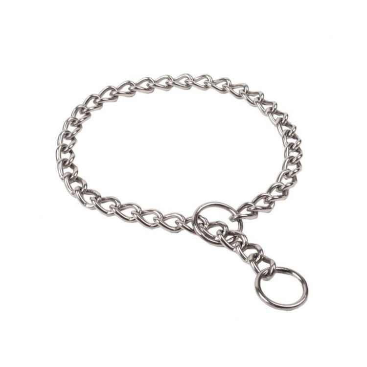 Kennel Mild Steel Dog Choke Chain For All Dogs - 4mm