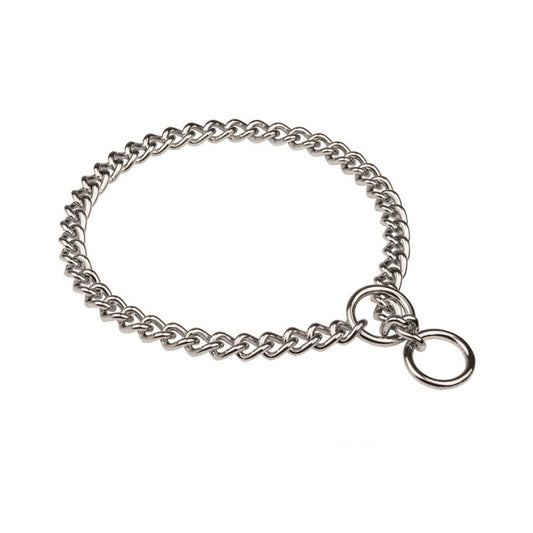 Kennel Mild Steel Dog Choke Chain For All Dogs - 4mm