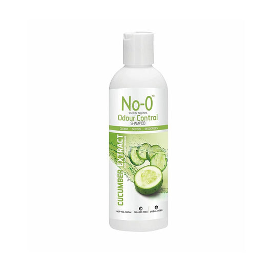 No-0 Odour Control Shampoo For Dogs And Cats Cucumber- 500ml