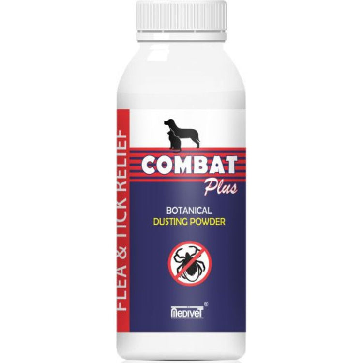 Medivet Combat Plus Powder For Ticks and Flea Infestation For Dogs and Cats