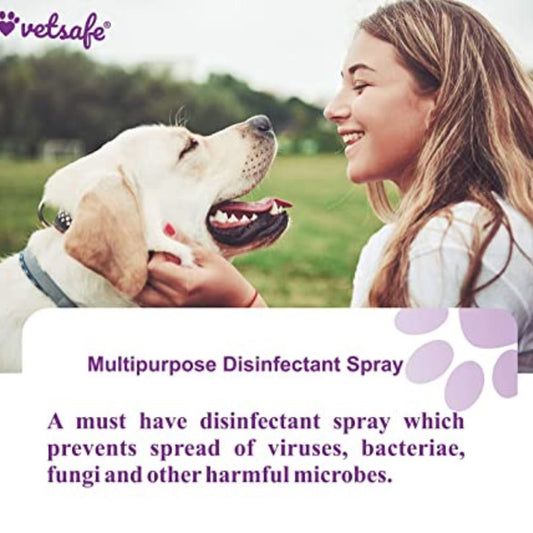 Vetsafe Multipurpose Disenfectant Spray For Dogs And Cats