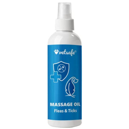 VetSafe Massage Oil For Flea And Ticks For Dogs