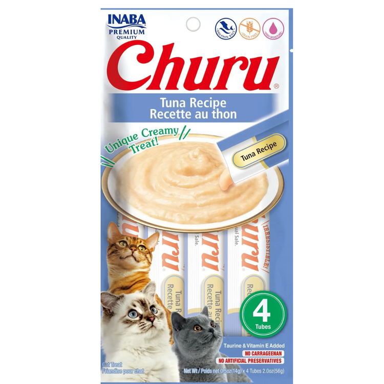Inaba Churu Tuna Flavoured Cat Treats 56g 2Nos.