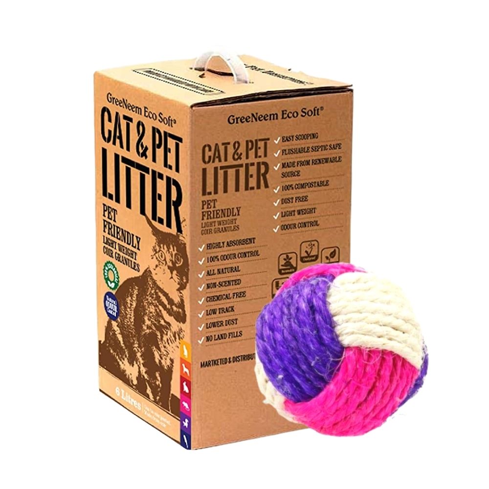 Litter and Toy Cat Combo Kit