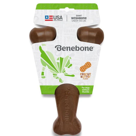 PawsIndia Benebone Wishbone Peanut Dog Toy