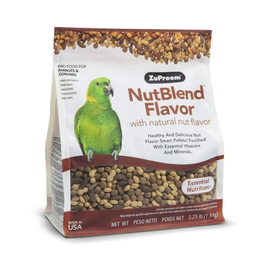 Zupreem Nut Blend Bird Food For Parrots And Conures - 1.5Kgs