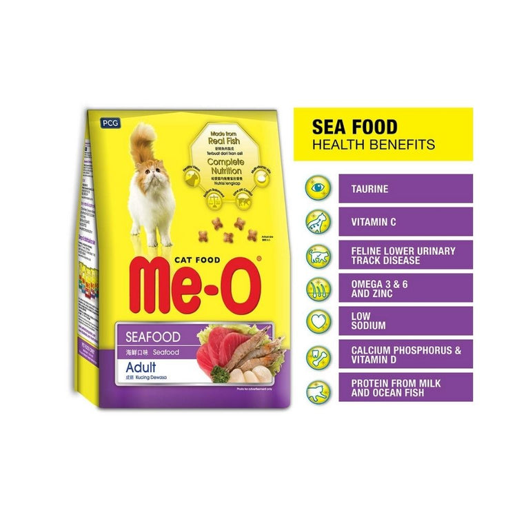 Me-O Adult Cat Food - Seafood Flavor Exclusive Limited Period Offer