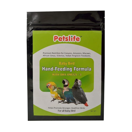 Petslife Hand Feeding Formula Baby Bird Food - 500gms